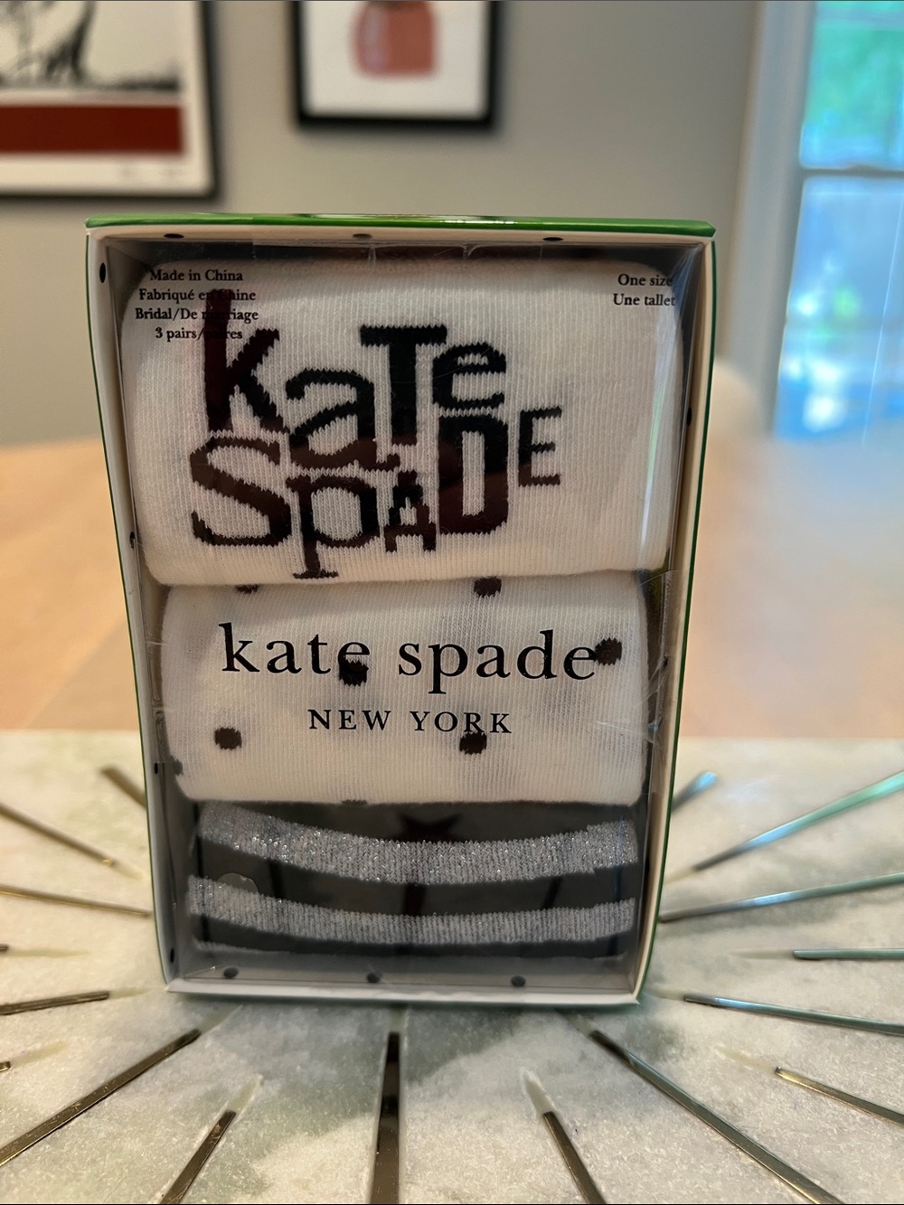 Kate Spade Socks - NIB